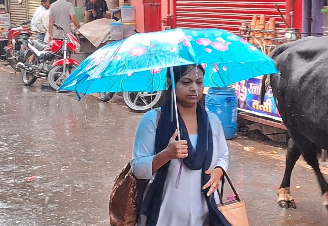 Badra of Bhadon provided relief from the heat by raining