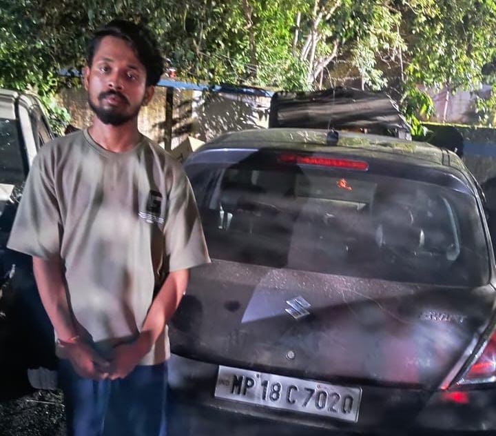 Gang of diesel stealing through parked trailer busted, items worth three lakhs seized