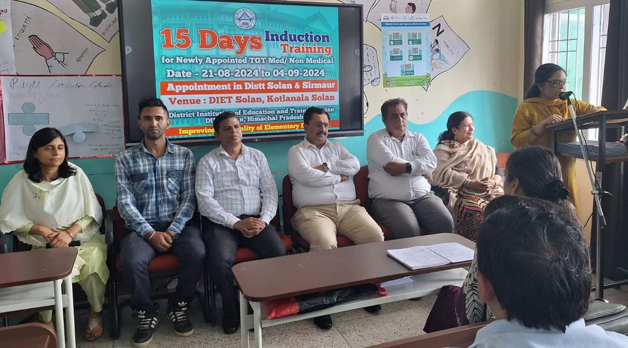Newly appointed TGT teachers learned the tricks of teaching
