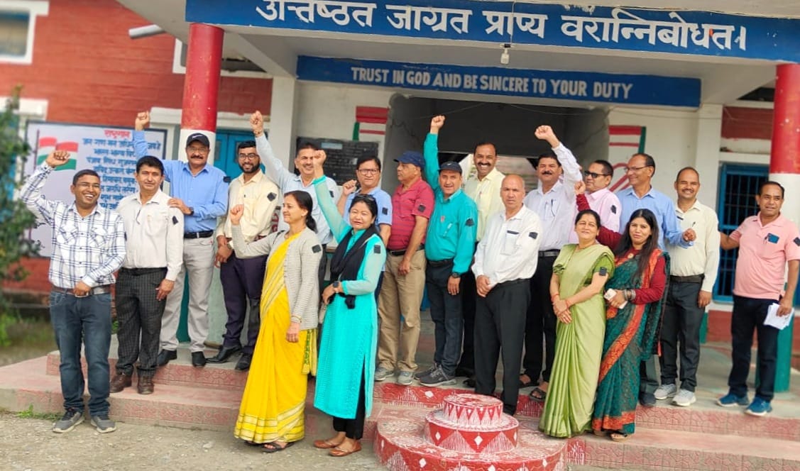 Secondary teachers demonstrated by boycotting Teacher's Day