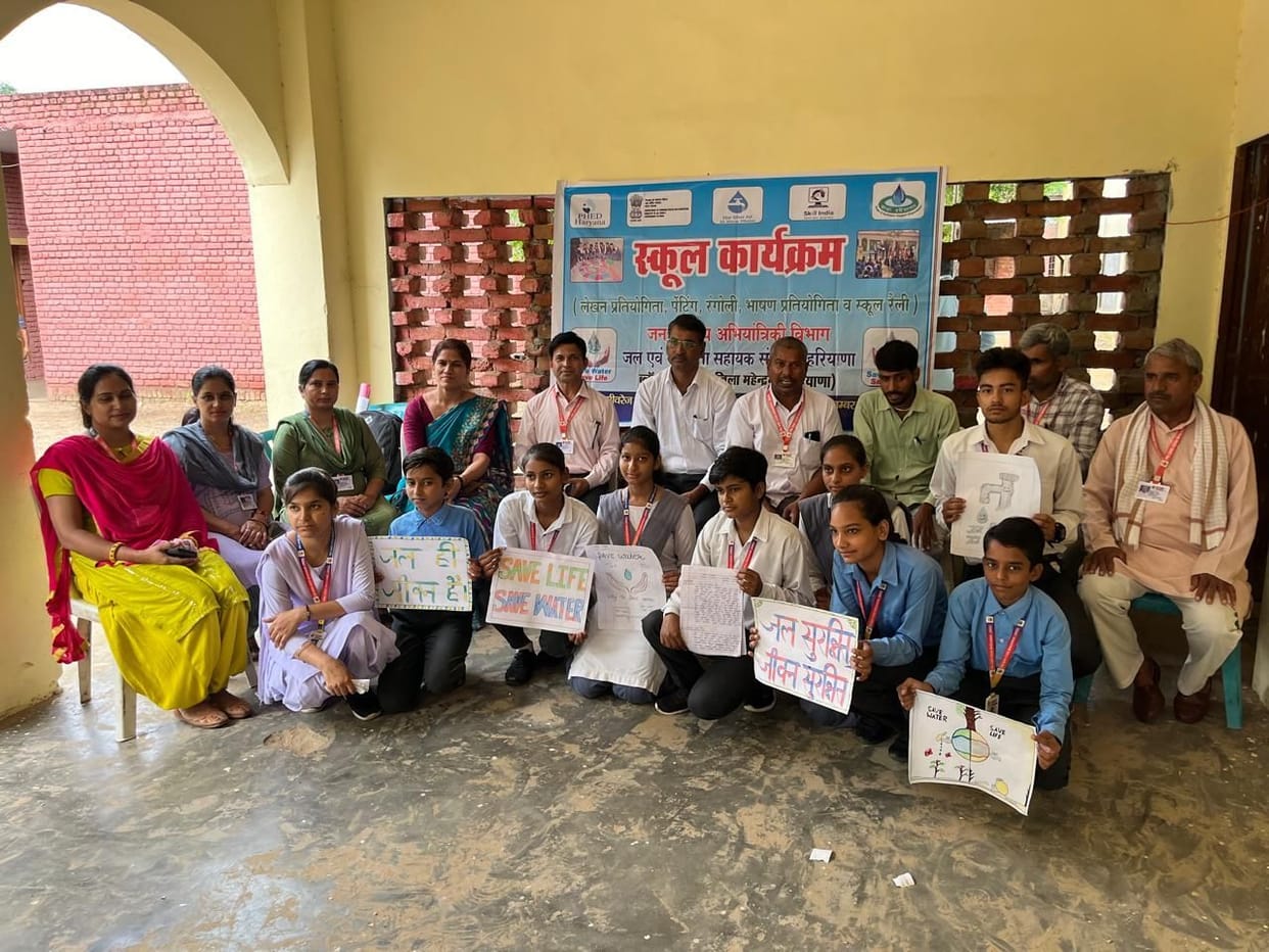 Muskan first in essay writing competition