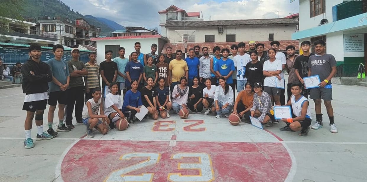 Lahaul-Spiti men's and women's basketball teams selected