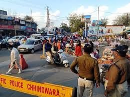 Traffic to change for GaneshotsavTraffic diverted to idol market in Chhindwara