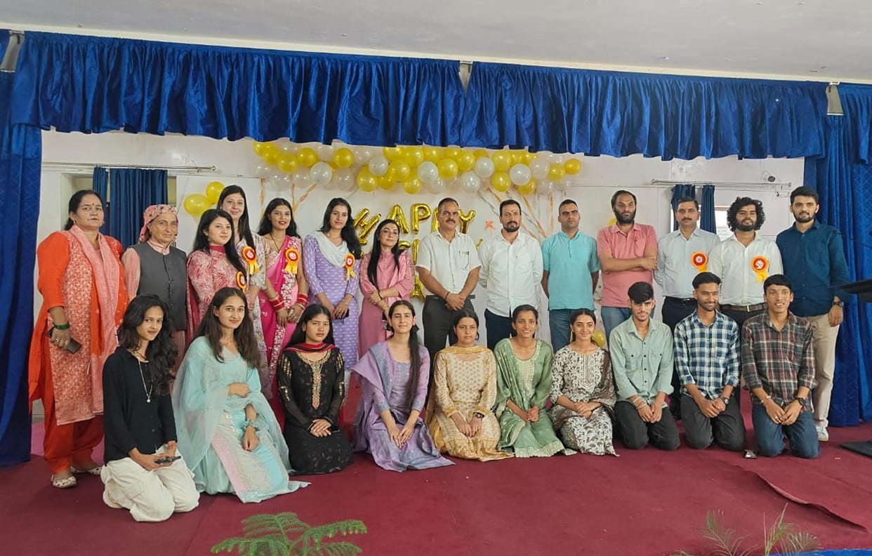Student induction program in Haripur College, new students welcomed