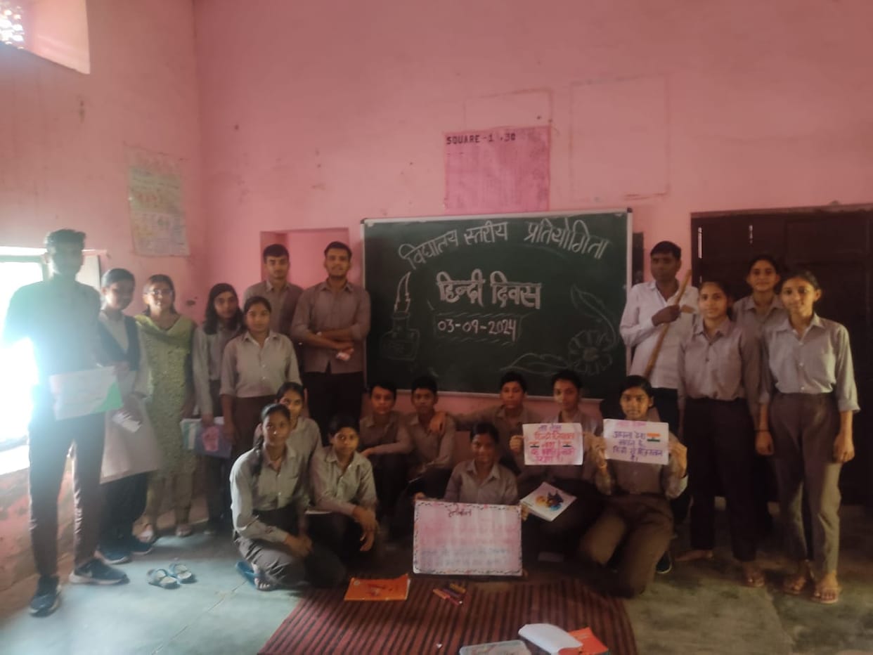 Students performing better in Hindi Fortnight will be honored