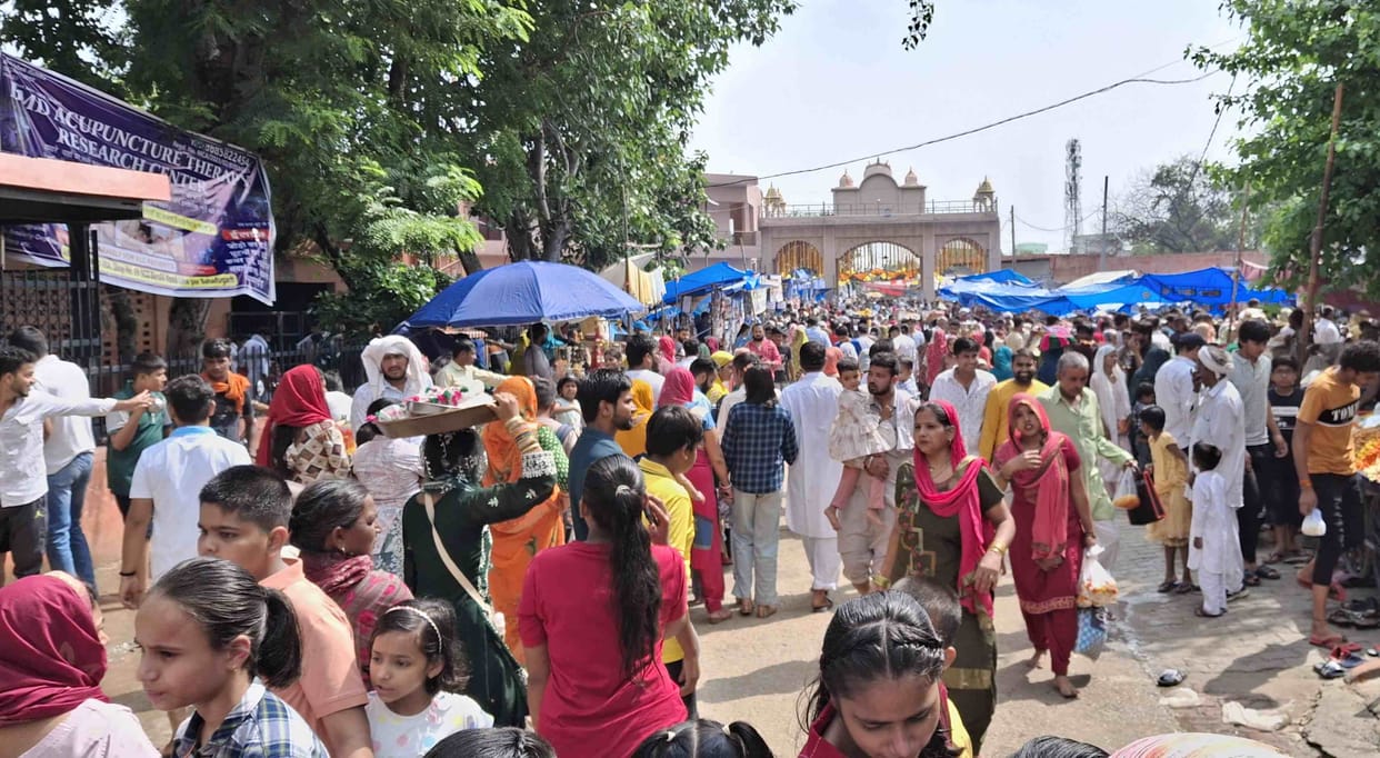Grandfather's fair held in village Asauda