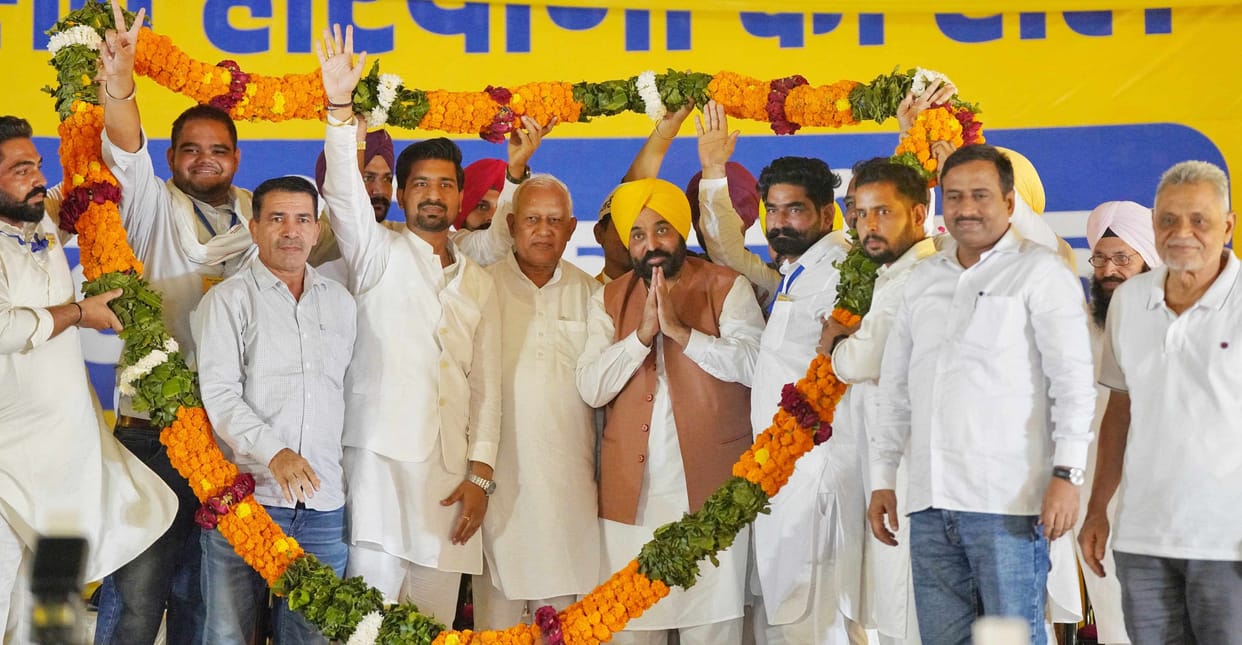 If AAP government is formed in Haryana, we will guarantee electricity, education, health: Bhagwant