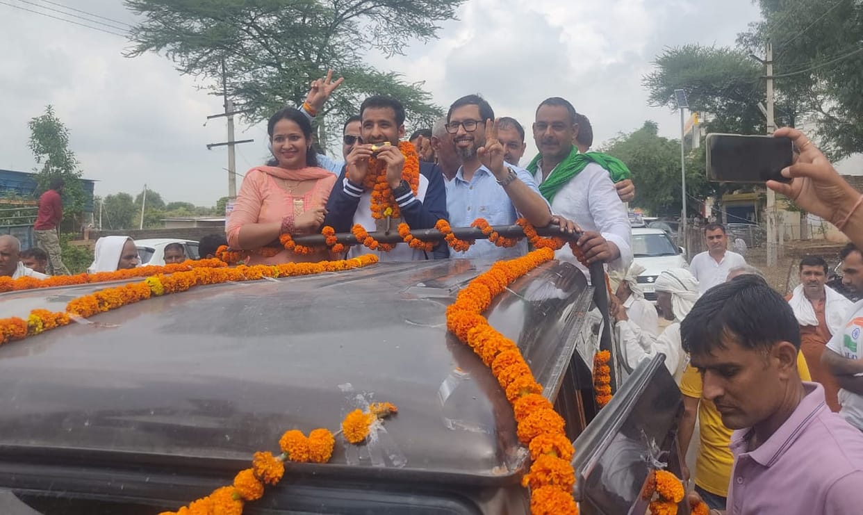 nitesh luhach welcomed