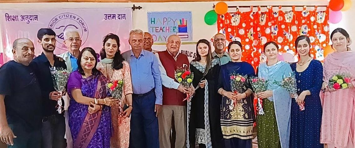 Senior Citizens Forum honored teachers