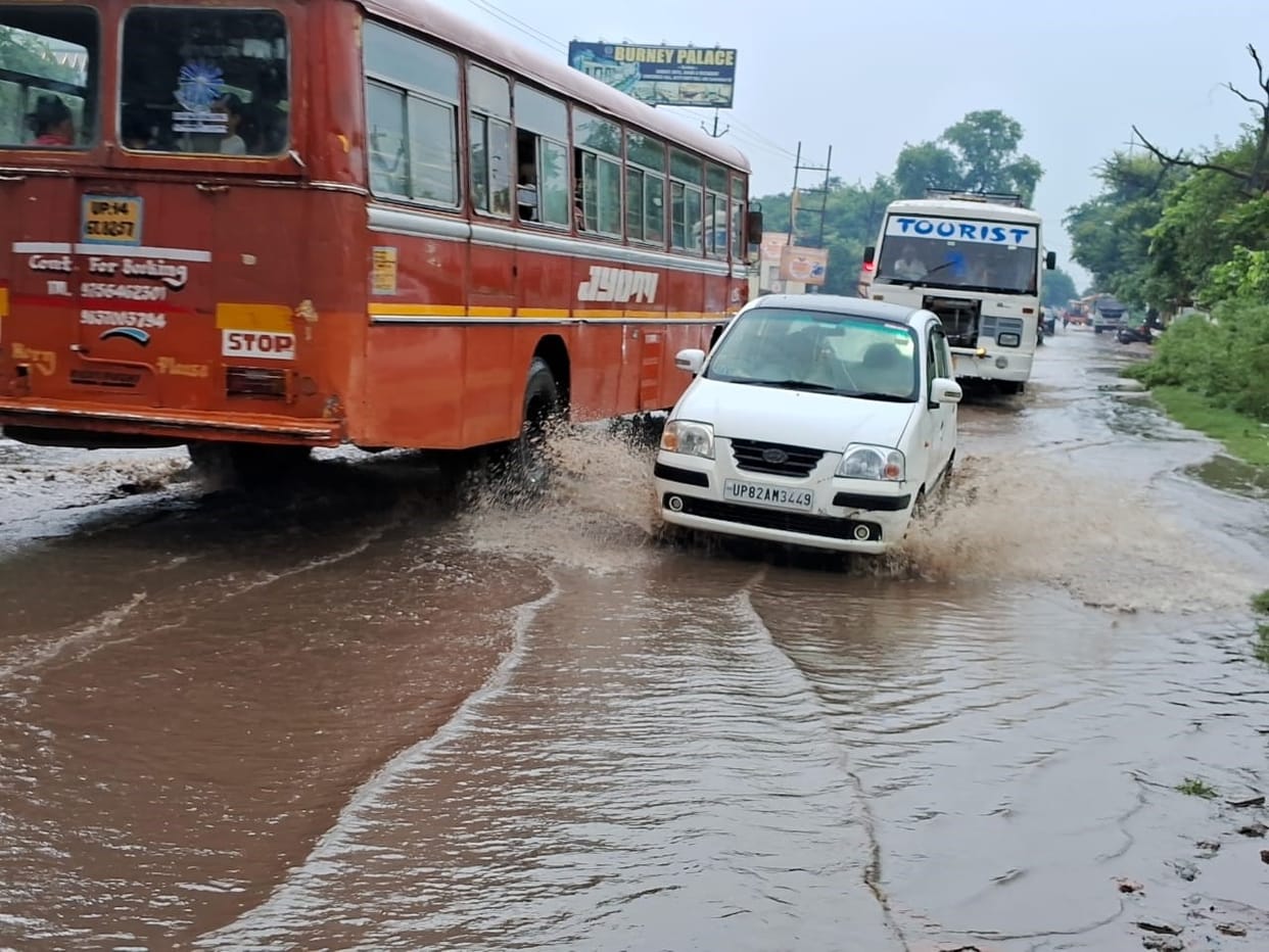 Season record broken due to 70 mm rain, waterlogging from city to village