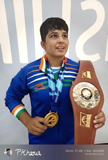 Jyoti shines like gold, becomes under-20 world wrestling champion