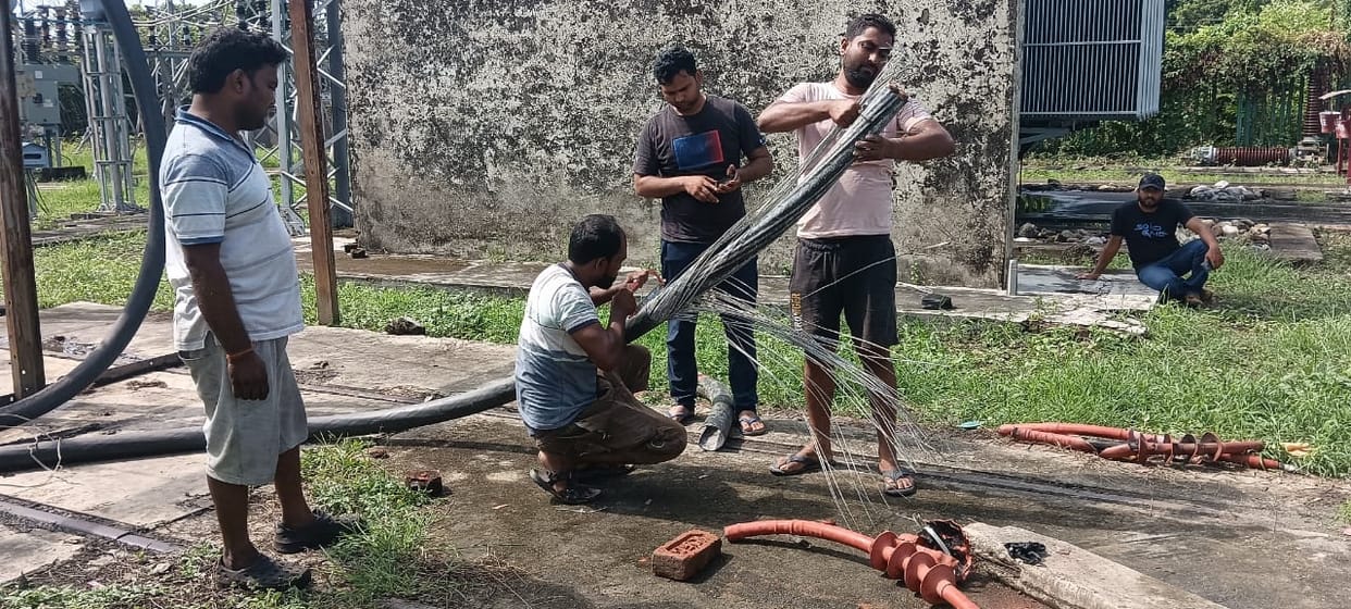 Half the city's electricity remained disrupted for seven hours, people yearned for water