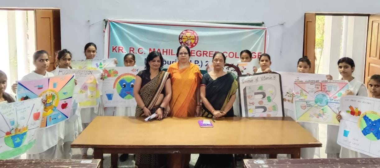 Anushka stood first in essay and Pragati stood first in poster.