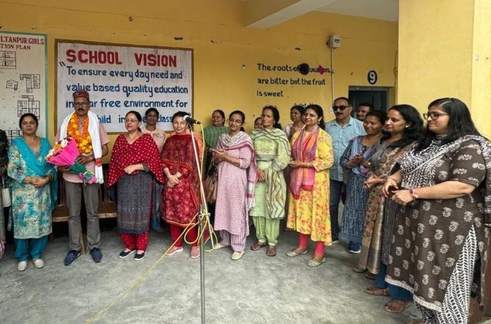 State Teacher Award winner Prem honored