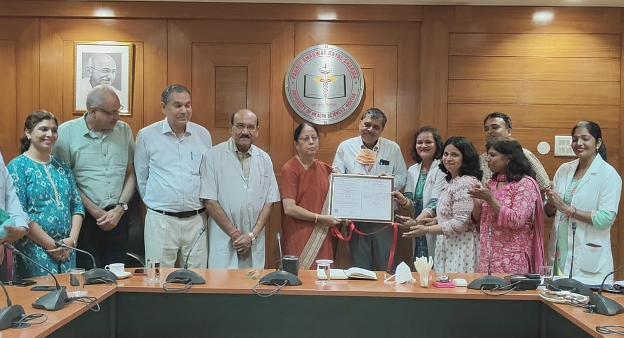 PGI's HIV testing laboratory gets NABL lab certificate