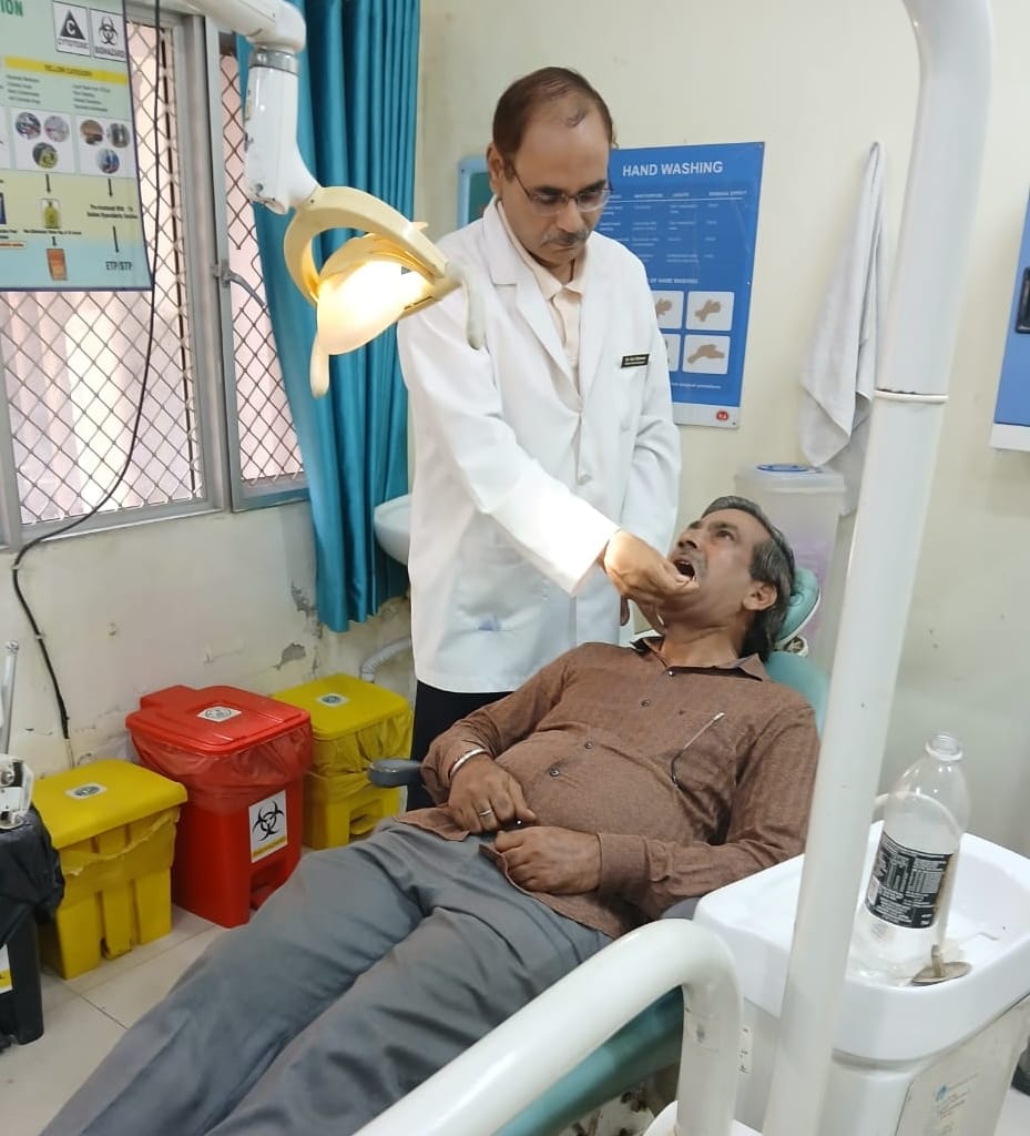 Teeth getting damaged due to indifference towards cleaning teeth
