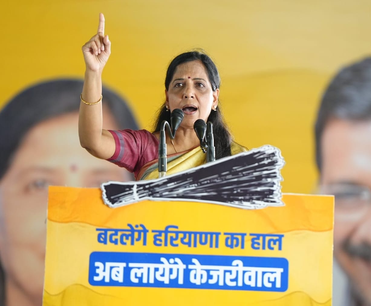 Modi is jealous of Arvind's work, that's why he put him in jail: Sunita Kejriwal