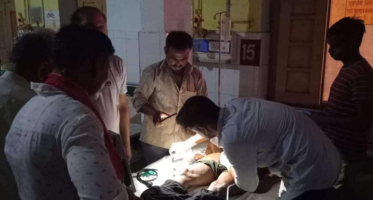 There was no electricity for three hours in the district hospital.