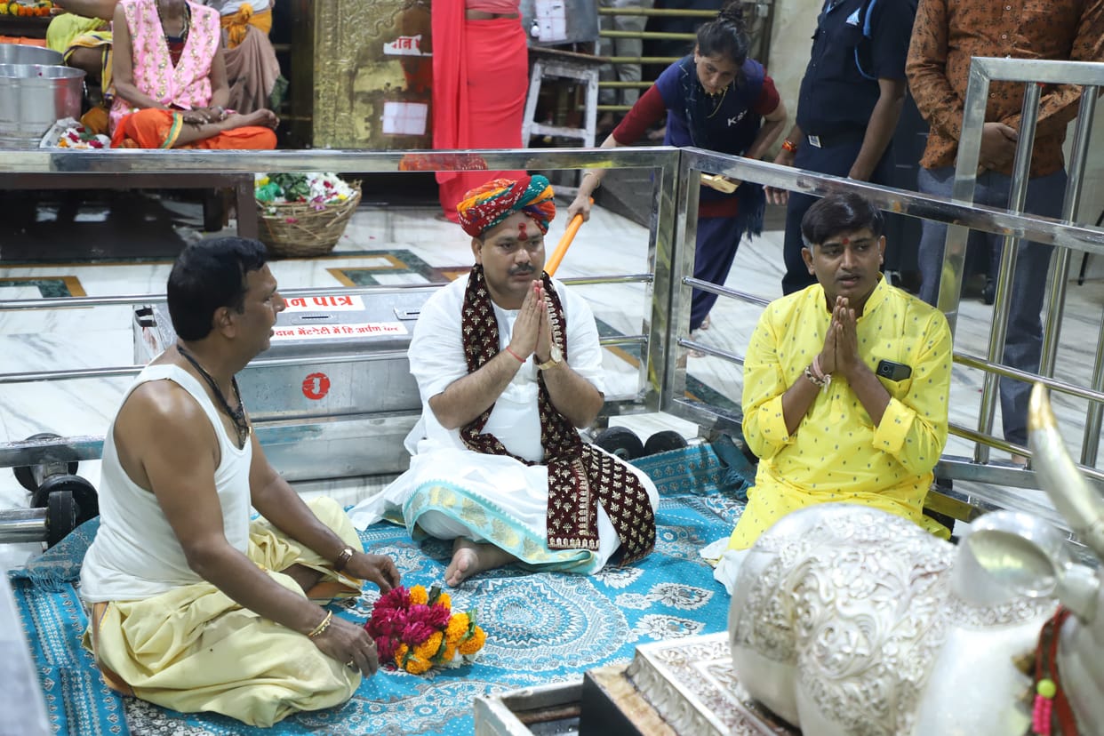 Pandokhar Maharaj reached the abode of Baba Mahakal