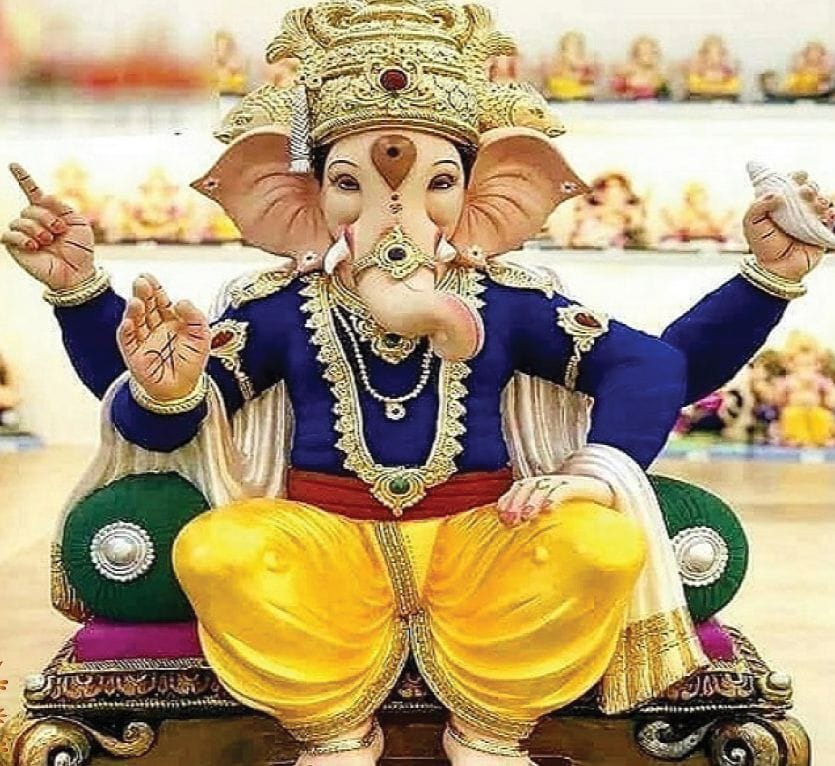 Dr. Vivek collected many forms of Ganapati