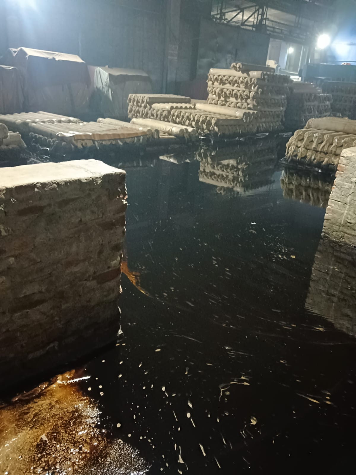 Water entered factories due to drain overflow, loss of Rs 100 crore