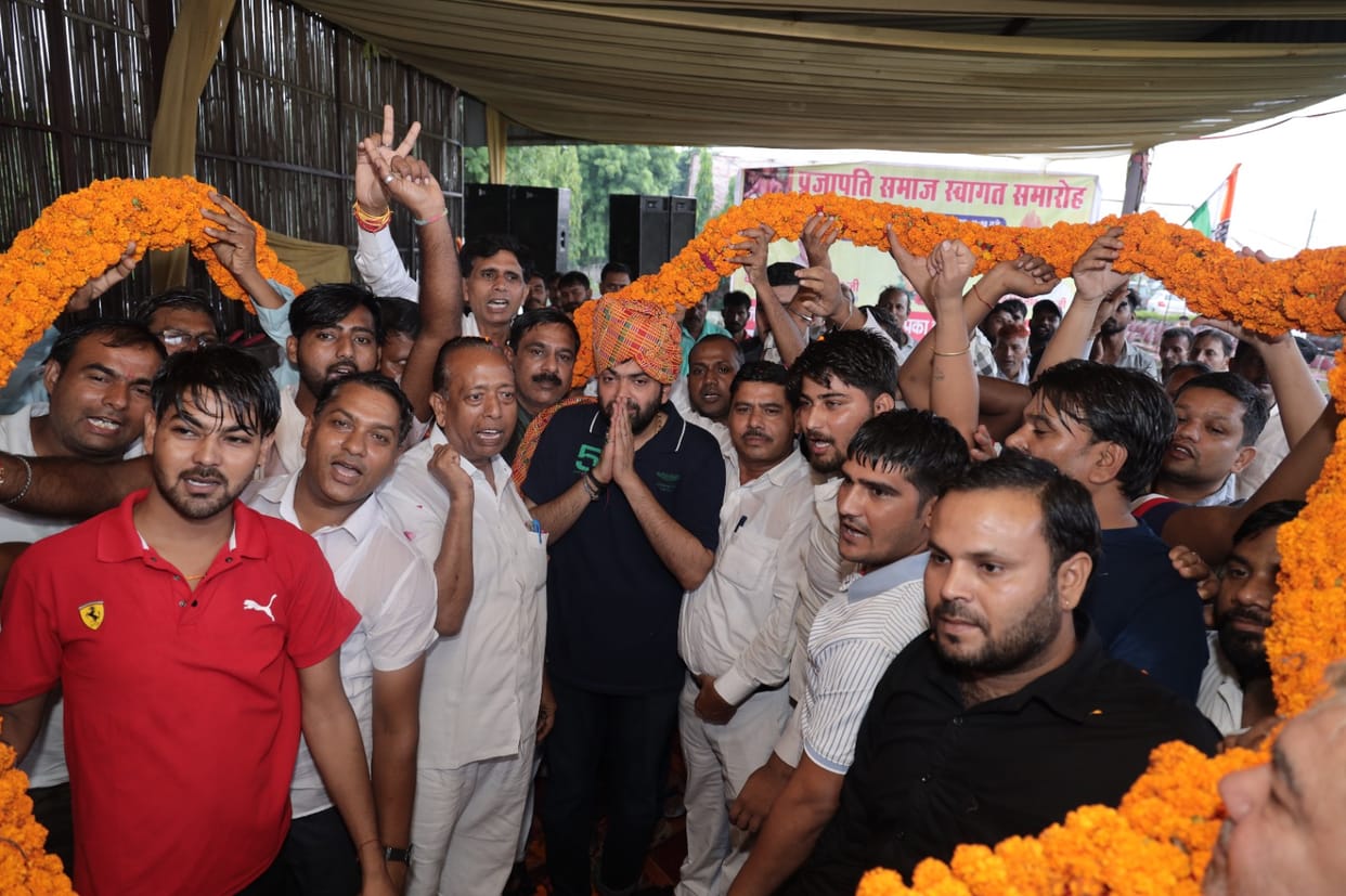 Prajapati Samaj supported Chiranjeev Rao, will file nomination today
