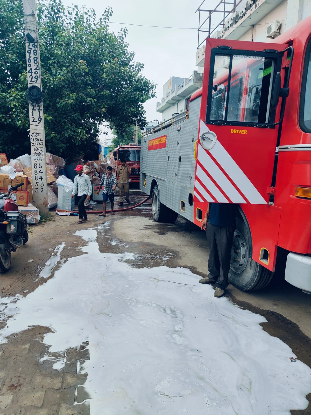 Fire in footwear company causes loss of millions