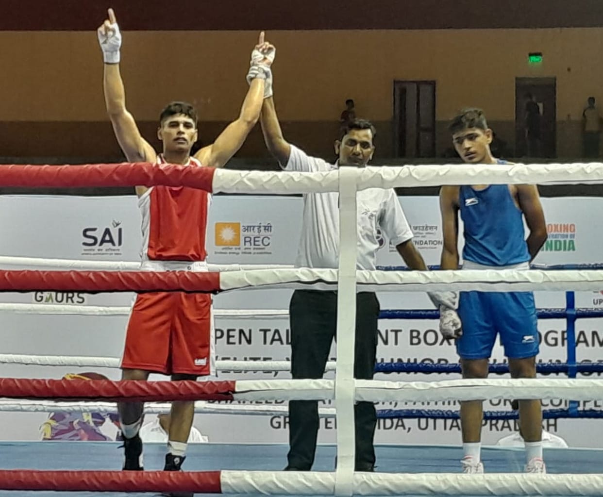 asashjeet won bronge in boxking