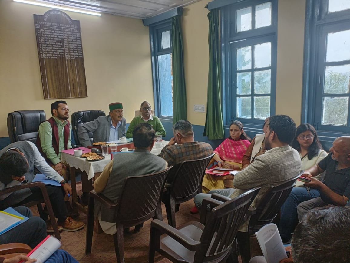 Patient Welfare Committee meeting, CHC Nankhadi, Rampur Bushahr