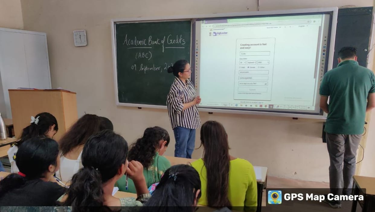 Government College Nirmand, Workshop on ABC, Digital Storehouse
