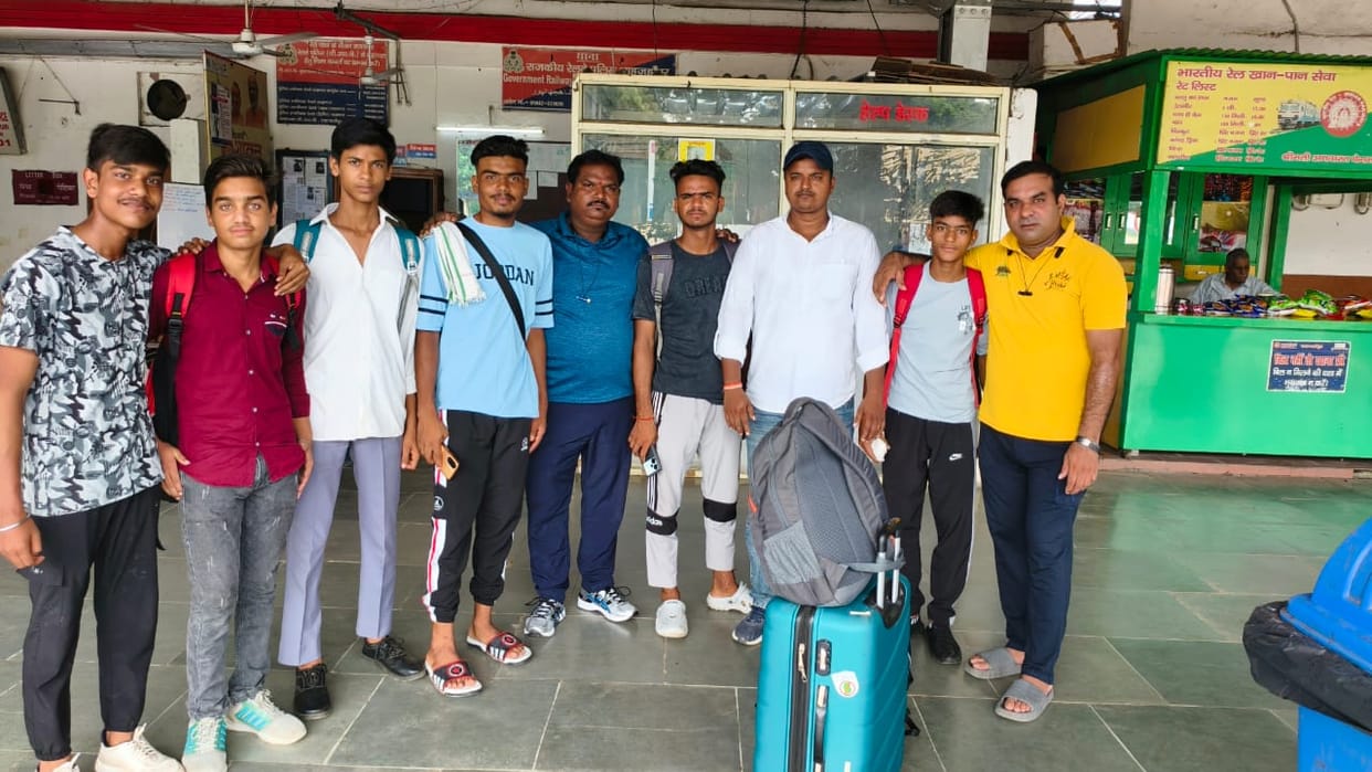 Eight players from the district will show their strength in the state level Kabaddi competition