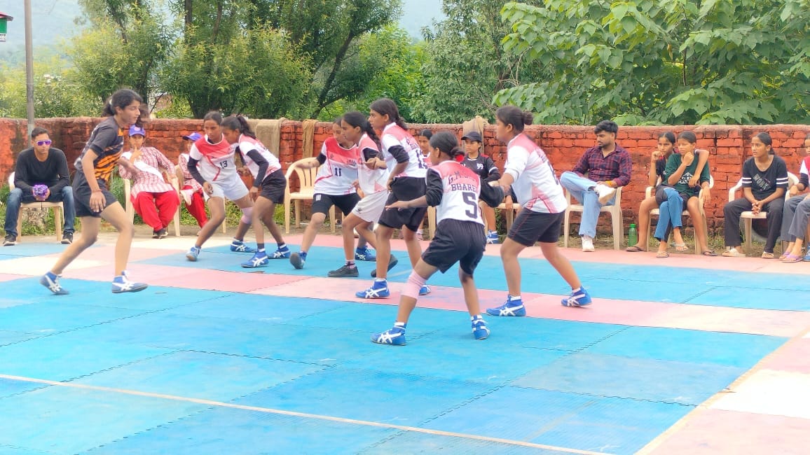 Bharedi's team entered the semi-finals of Kabaddi