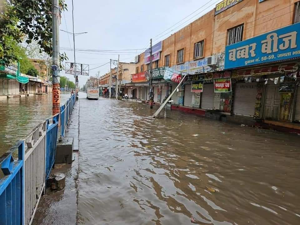 Every time the issue of drainage arises in elections, the solution has not been found till date.