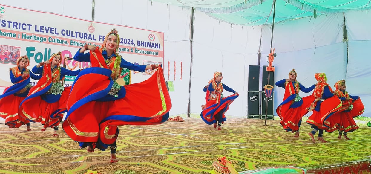 GSSS Haluwas first in Ragini competition