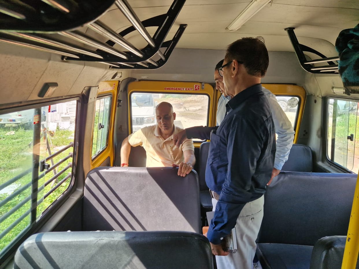 SDM inspected private school buses
