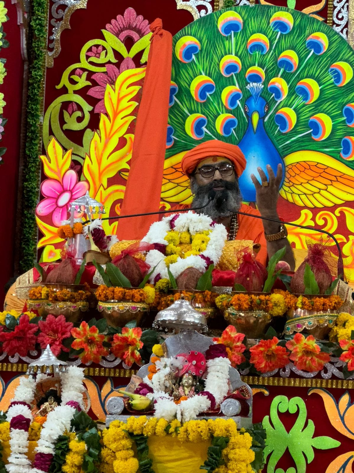 Dialogue between Vidur and Maitreya on the third day of Bhagwat Katha