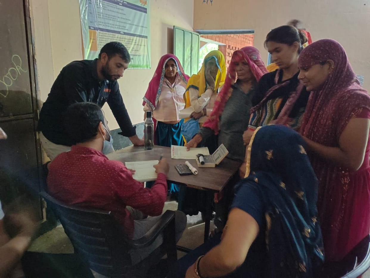 People got their eyes checked in the camp, 39 will undergo operation