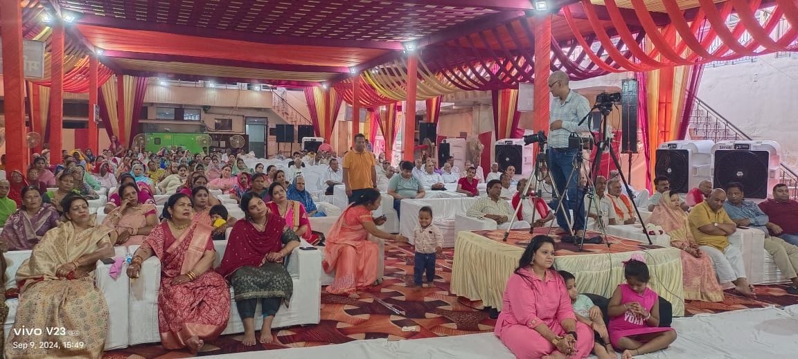 One attains salvation just by listening to Bhagwat Katha: Maharaj Brahmashram