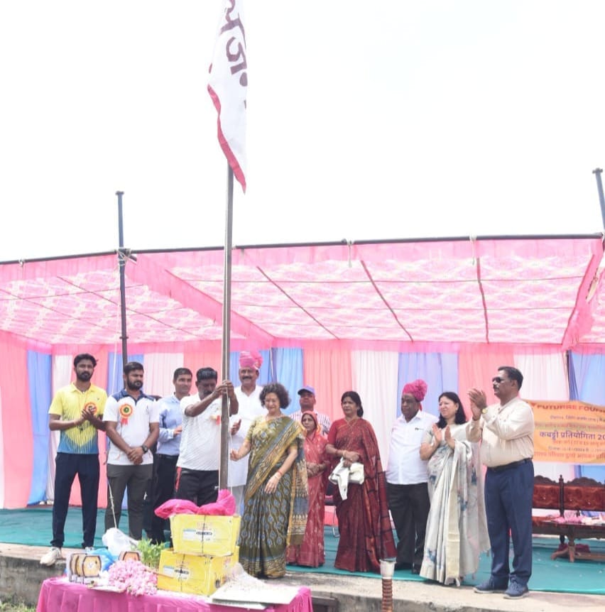 Education department's 68th distreict level Kabaddi competition inaugurated, 15 teams are participating