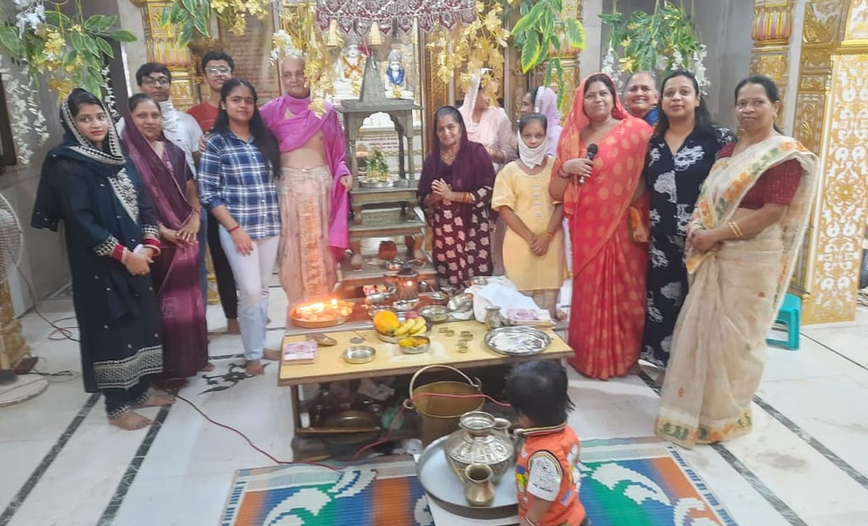 jain samaj celebrated paryushan parv