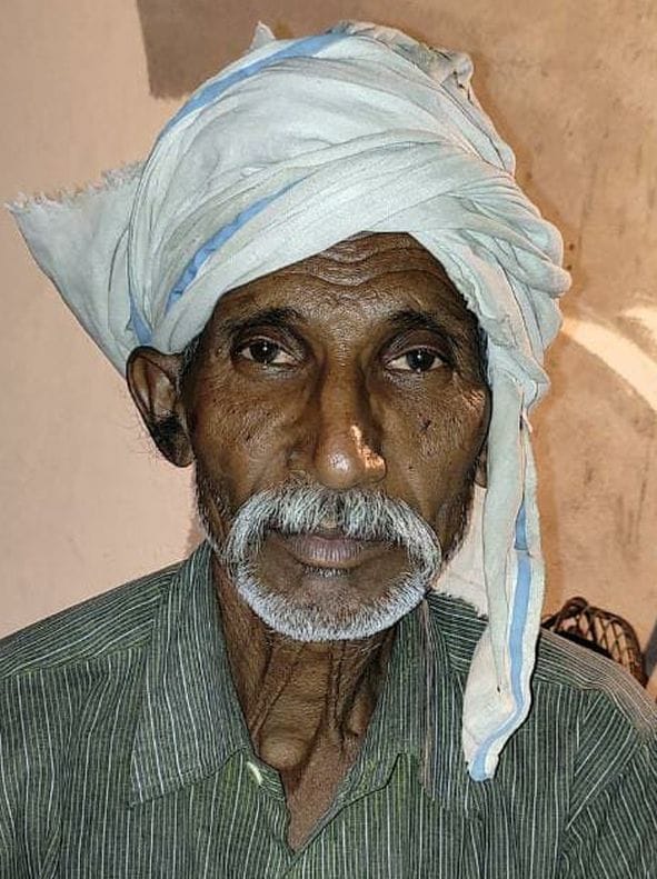 Death of an old man guarding the farm, suspicion of murder