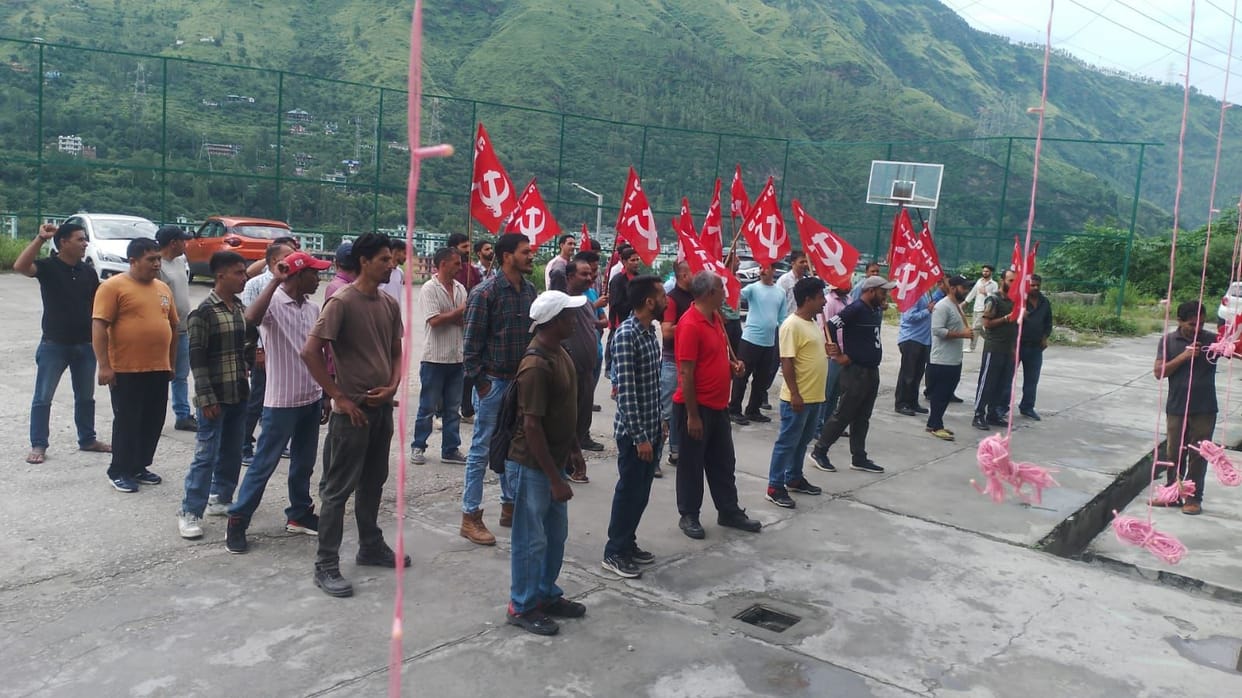 Workers upset after not receiving two months' salary
