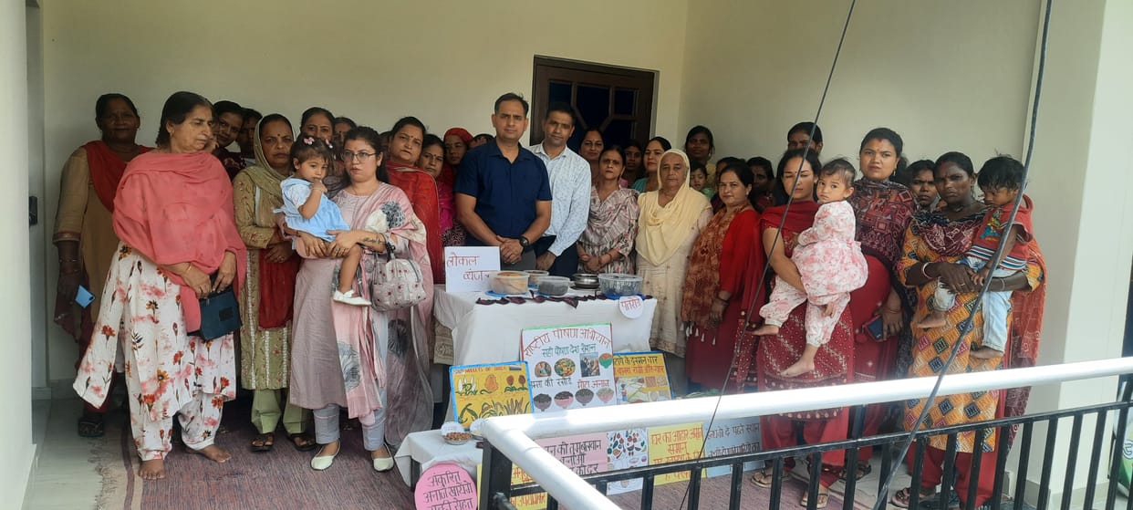 Gave information about nutritious diet to women