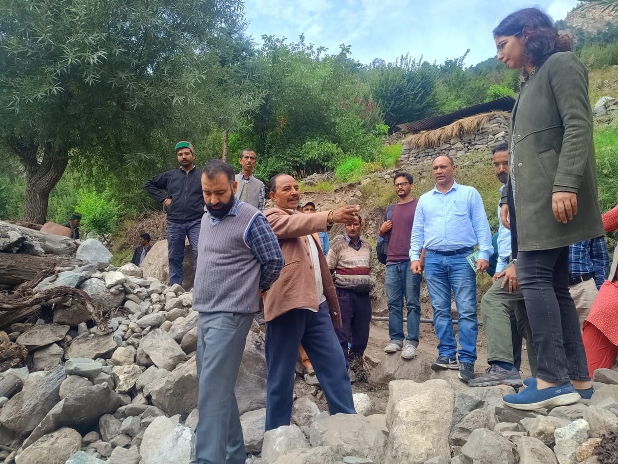 Will provide all possible assistance to the affected people of Pangi village: Deputy Commissioner