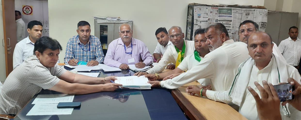 JJP candidate Dharampal filed nomination from Jind.