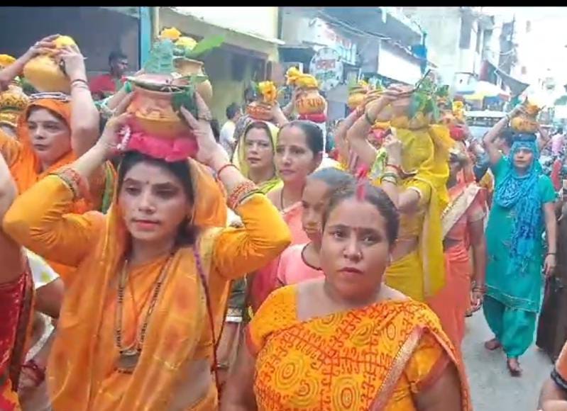 Kalash Yatra taken out with great pomp