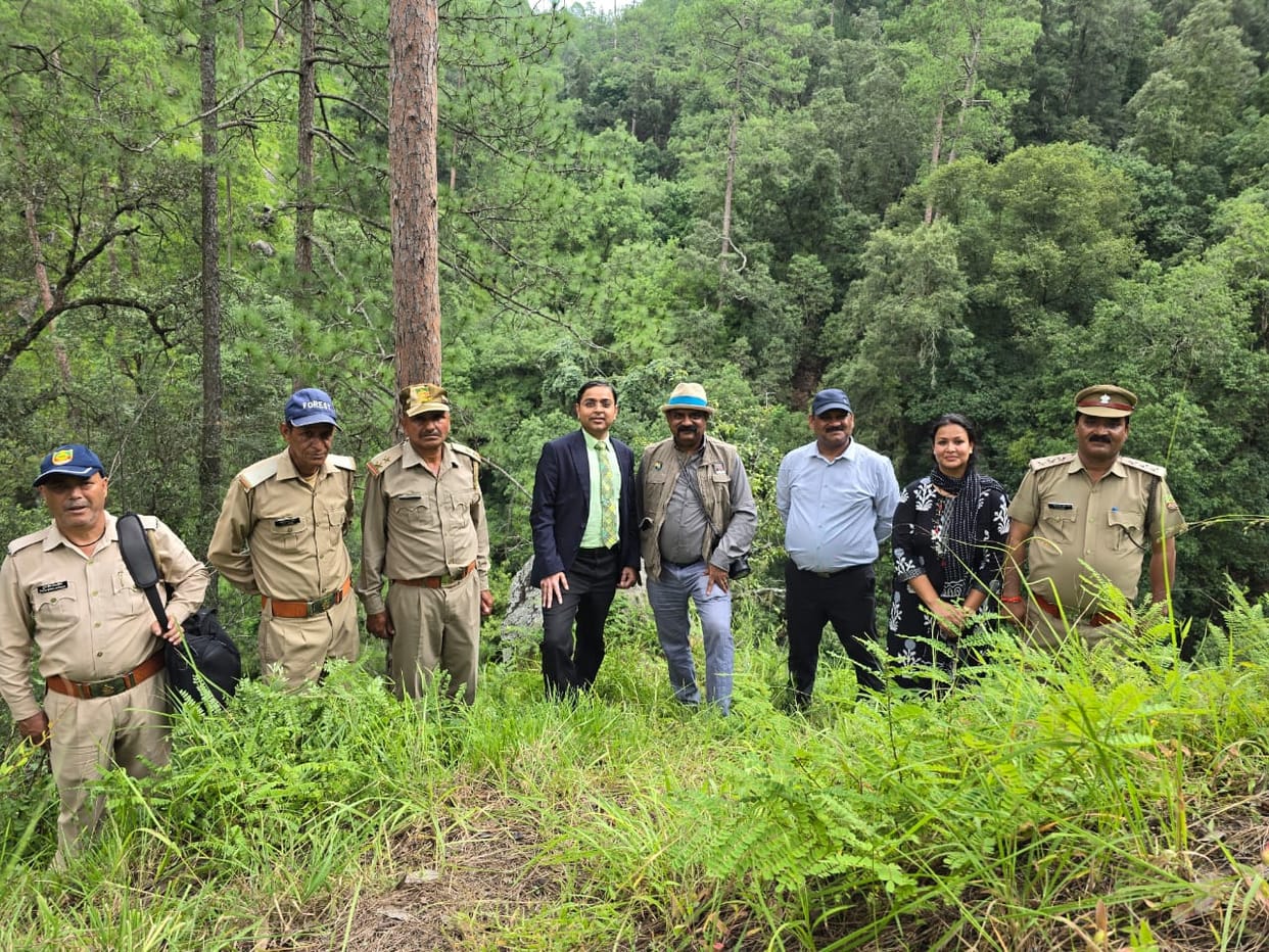 Chief Forest Conservator inspected departmental works