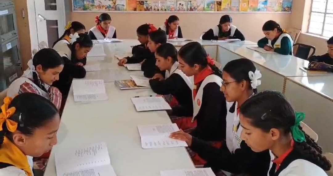 people may enjoy the facility of library og chogtali school
