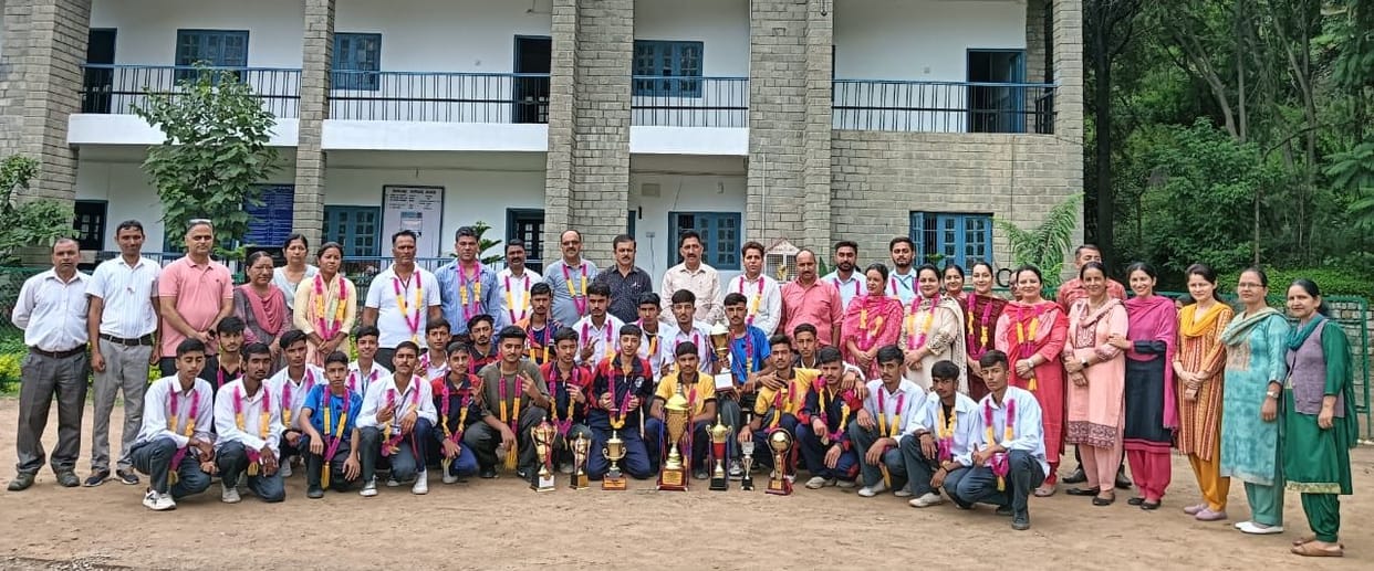 Under-19 Sports Competition, Dattanagar School, Rampur Bushahr, Shimla