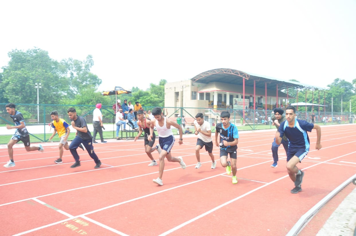 Saksham, Jaskirat and Tanveer Got Gold in 200 Meter Race